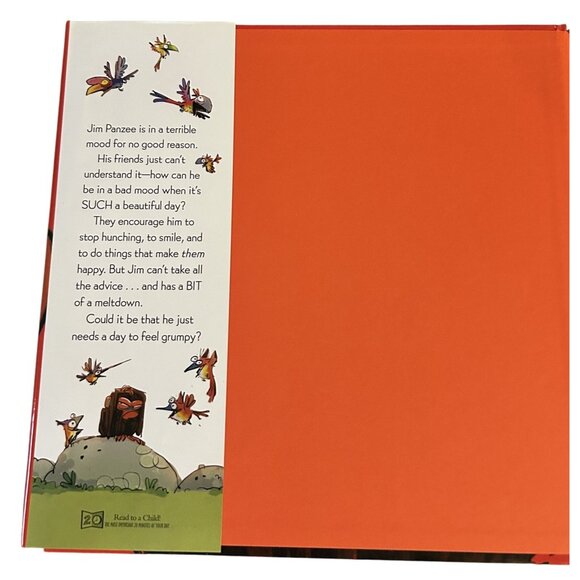 Grumpy Monkey Hardcover First Edition 12x12.5 Inches By Suzanne Lang Illustrated - Picture 4 of 4